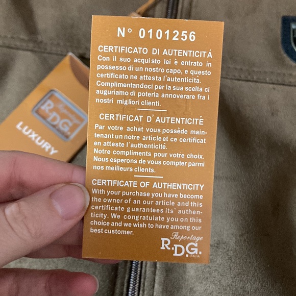 Authentic suede jacket made in Italy - Picture 3 of 7